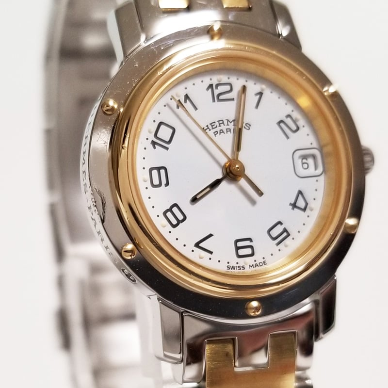 HERMES】エルメス クリッパー CL4.220 レディース腕時計 HERMES】エルメス クリッパー CL4.220 レディース腕時計