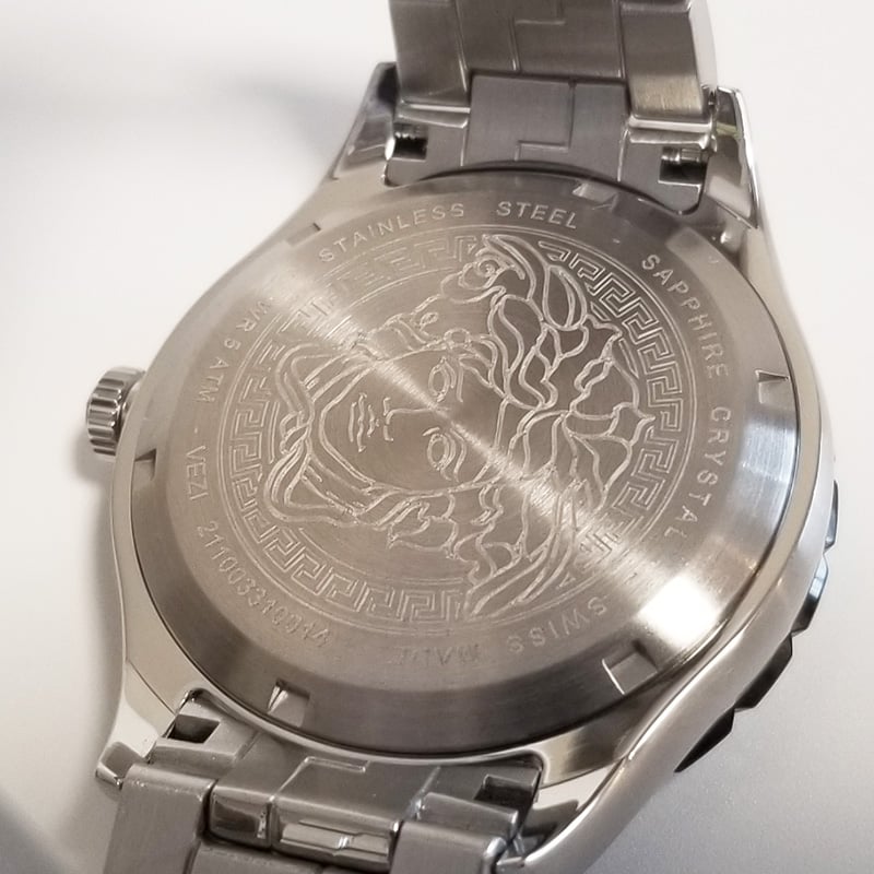 VERSACE】新品同様 ヴェルサーチ メンズ腕時計 VEZI00219 ヘレニウム  