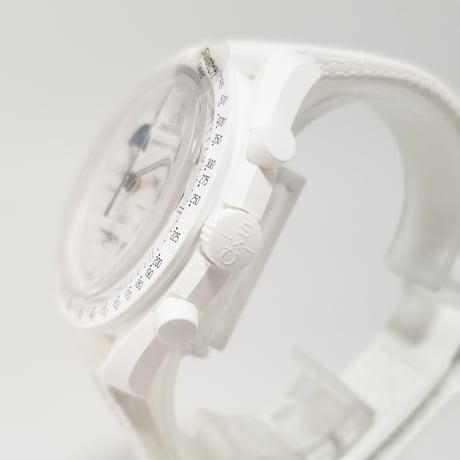 【Swatch×Omega】オメガ×スウォッチ　ミッショントゥアースフェイズ　ムーンシャインゴールド S033W701L スヌーピー【2025/12/17購入・未使用】