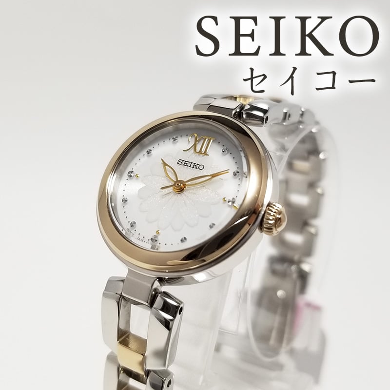 SEIKO】極美品 SEIKO セイコー レディース腕時計 セレクション SWFA198 