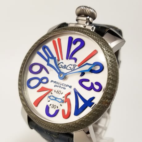 【GAGA MILANO】ガガミラノ マヌアーレ48MM プリンチペプリヴェ 5510.1 250本限定モデル 手巻き 激レア