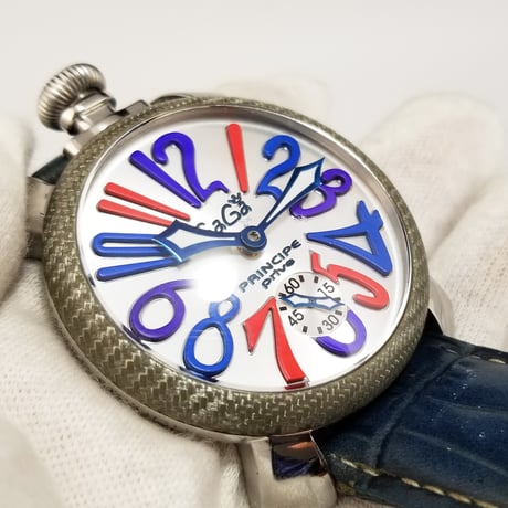 【GAGA MILANO】ガガミラノ マヌアーレ48MM プリンチペプリヴェ 5510.1 250本限定モデル 手巻き 激レア