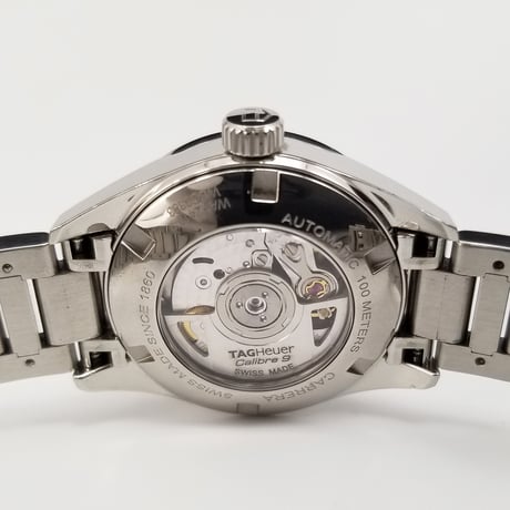 【TAG HEUER】タグホイヤー レディース腕時計 AT カレラ 12Pダイヤ 美品 WAR2413