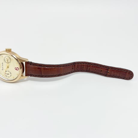 【Paul Smith】ポールスミス 腕時計 クォーツ 6325-S087333 デイデイト 稼働 ボーイズサイズ【電池交換済】