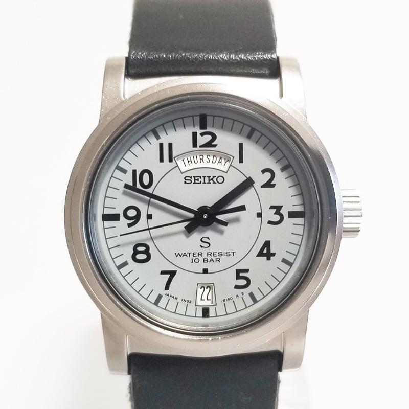 SEIKO】セイコー ユニセックス腕時計 クォーツ SUS サス 7N33-6050