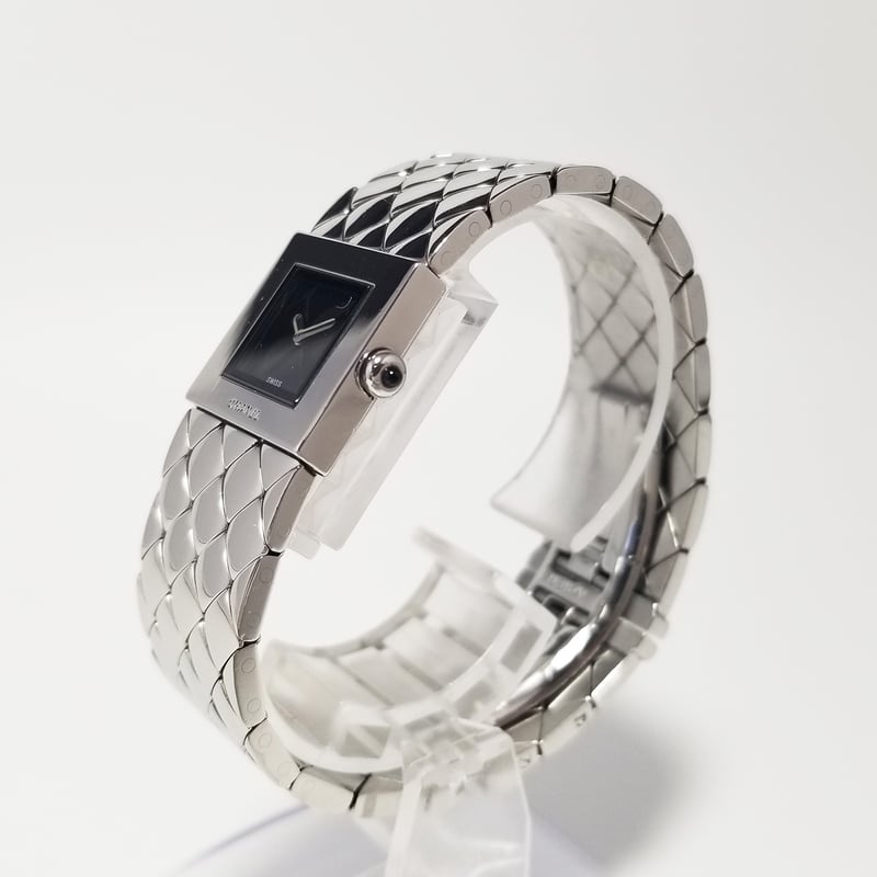 CHANEL】シャネル 腕時計 マトラッセ クォーツ H0009 ブレスウォッチ 