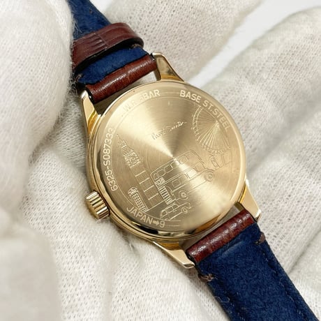 【Paul Smith】ポールスミス 腕時計 クォーツ 6325-S087333 デイデイト 稼働 ボーイズサイズ【電池交換済】