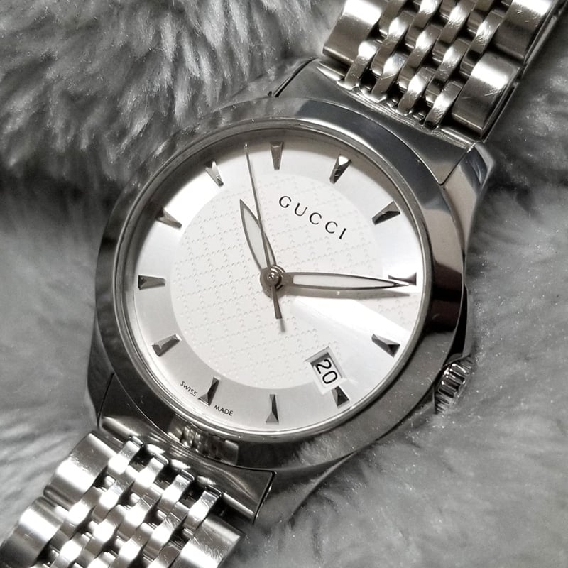 GUCCI】グッチ レディース腕時計 動作品 126.5 Gタイムレス SS GUCCI】グッチ レディース腕時計 動作品 126.5 Gタイムレス SS