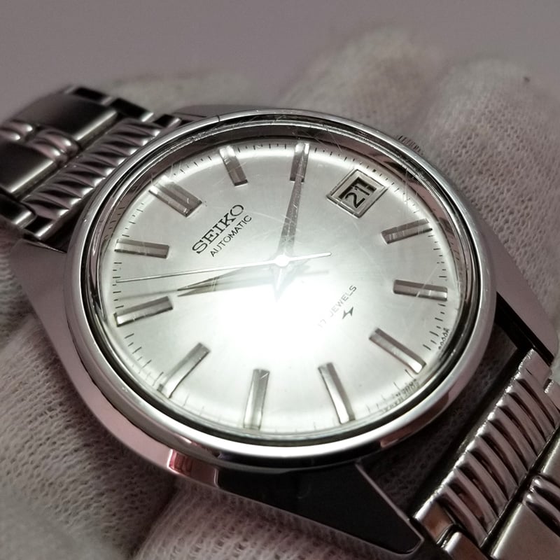 SEIKO】 セイコー メンズ腕時計 AUTOMATIC アナログ 自動巻き 7005-80