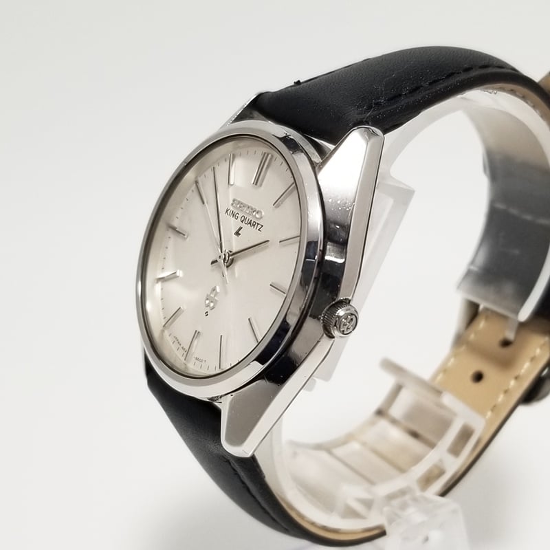 SEIKO】セイコー メンズ腕時計 キングクオーツ 4821-8000 皮