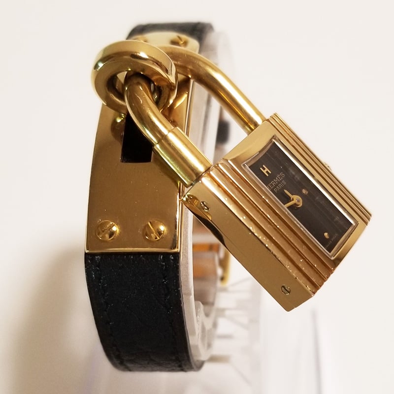 HERMES】エルメス レディース腕時計 ケリーウォッチ クォーツ
