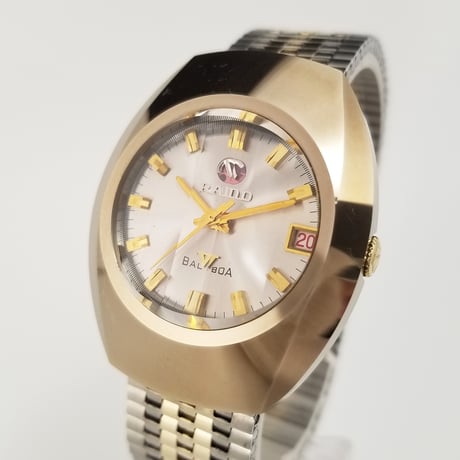 【RADO】ラドー 腕時計 バルボア 自動巻 シルバー文字盤