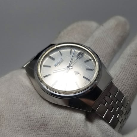 【SEIKO】セイコー 腕時計 クォーツ 稼働 3802-7020 デイト【電池交換済】