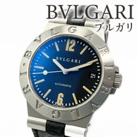 【BVLGARI】ブルガリ 腕時計 ディアゴノ 自動巻き AT LCV35S ブラック文字盤 デイト
