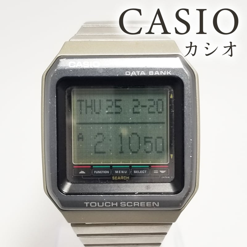 CASIO】カシオ メンズ腕時計 データバンク デジタル クオーツ VDB-1000
