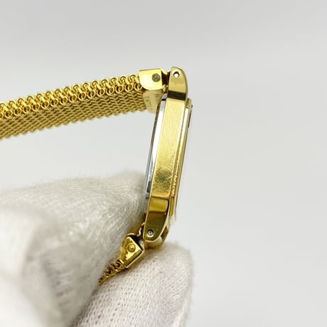【ORIENT】オリエント レディース腕時計 シャンドール Chandor ゴールドカラー クォーツ A00402-40 稼働 14K BASE METAL【電池交換済】