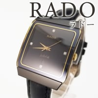 【RADO】ラドー jubile ジュビリー クォーツ 152.0398.3 稼働訳あり品 外見美品 4P ダイヤ【電池交換済】