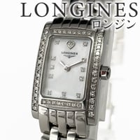 【LONGINES】ロンジン 腕時計 ドルチェビータ ダイヤベゼル シェル文字盤 L5.158.0
