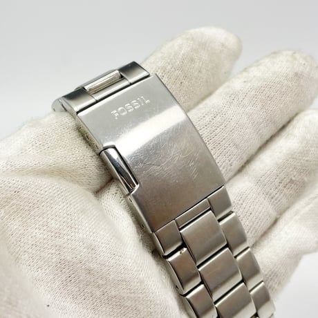 【FOSSIL】フォッシル 腕時計 クォーツ クロノ CH-2600 稼働【電池交換済】