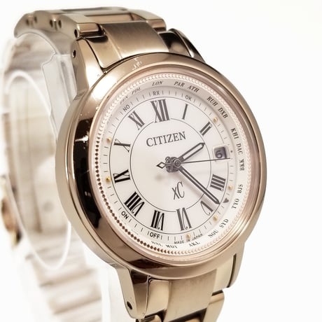 【CITIZEN】シチズン レディース腕時計 XC クロスシー ハッピーフライト 電波ソーラー EC1144-51W