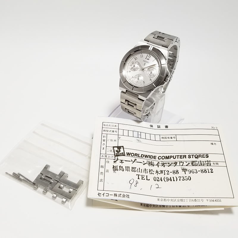 SEIKO】セイコー メンズ腕時計 ルキア 5Y89-0B20 クォーツ デイト