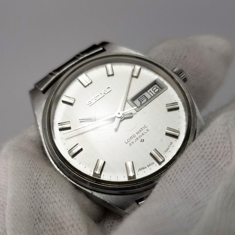 SEIKO】セイコー 腕時計 LM ロードマチック 5606-7040 自動巻 稼働訳