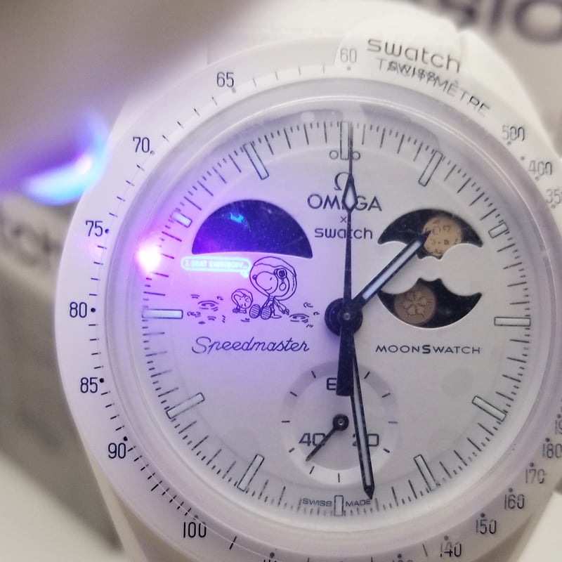 Swatch×Omega】オメガ×スウォッチ ミッショントゥアースフェイズ