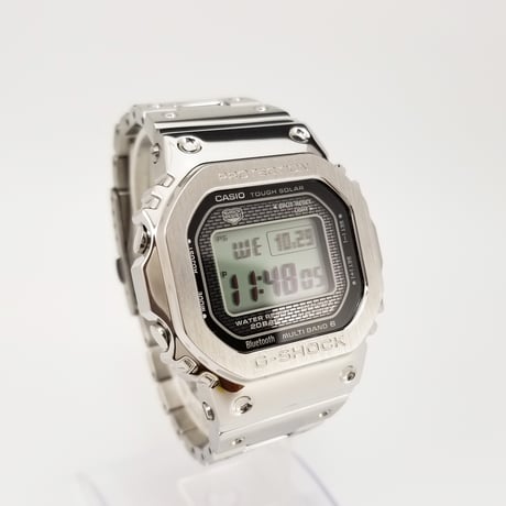 【CASIO】カシオ 腕時計 Gショック G-SHOCK フルメタル ソーラー デジタル GMW-B5000D-1JF Bluetooth 美品