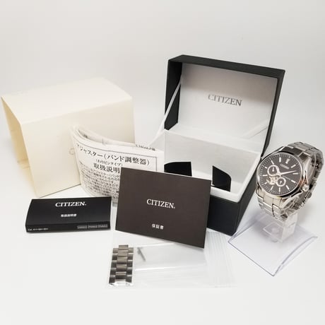 【CITIZEN】シチズン シチズンコレクション 自動巻き NP1010-51E 付属品あり オープンハート 裏スケ