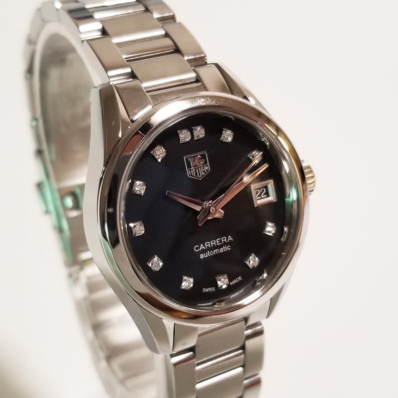 TAG HEUER】タグホイヤー レディース腕時計 AT カレラ 12Pダイヤ