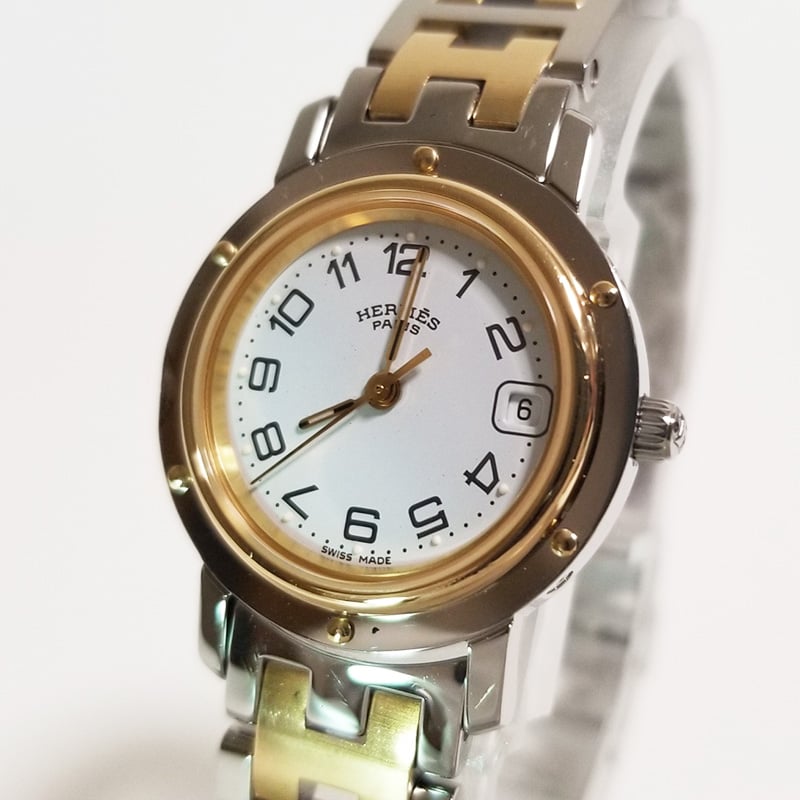 HERMES】エルメス クリッパー CL4.220 レディース腕時計 HERMES】エルメス クリッパー CL4.220 レディース腕時計