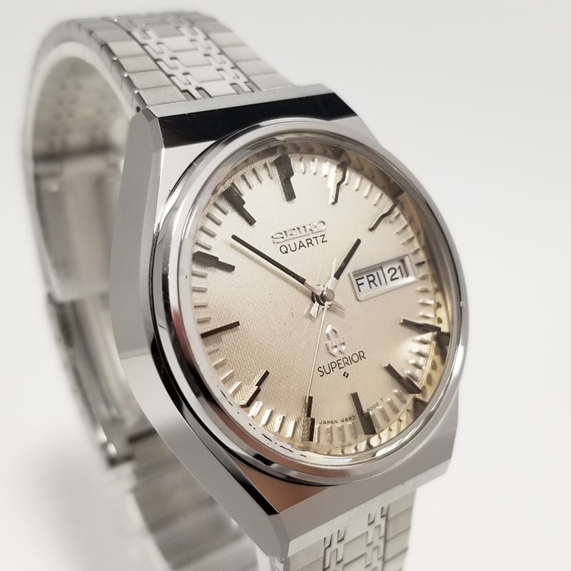 SEIKO】セイコー メンズ腕時計 SUPERIOR スーペリア 4883-8001 美品【