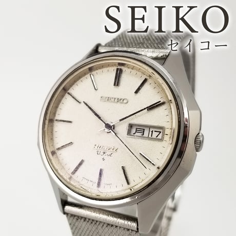 【SEIKO】セイコー 腕時計 V.F.A 3823-7040 クォーツ 稼働【電池交換済】