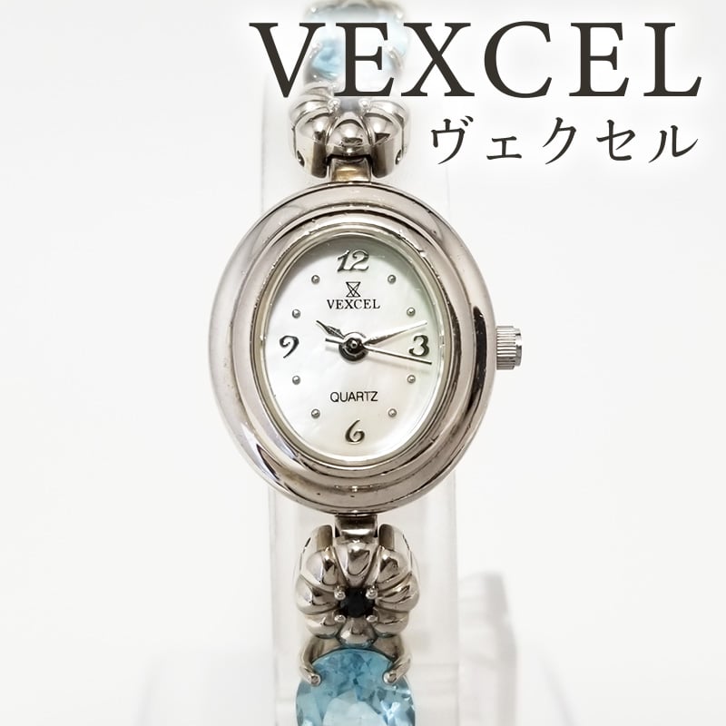 VEXCEL 】ヴェクセル レディース腕時計 クォーツ シェル文字盤 RA010