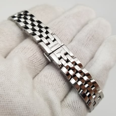 【LONGINES】ロンジン 腕時計 ドルチェビータ ダイヤベゼル クォーツ L5.158.0【電池交換済】