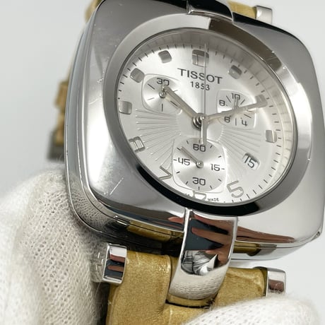 【TISSOT】ティソ 腕時計 クロノ クォーツ 稼働 T020317A【電池交換済】