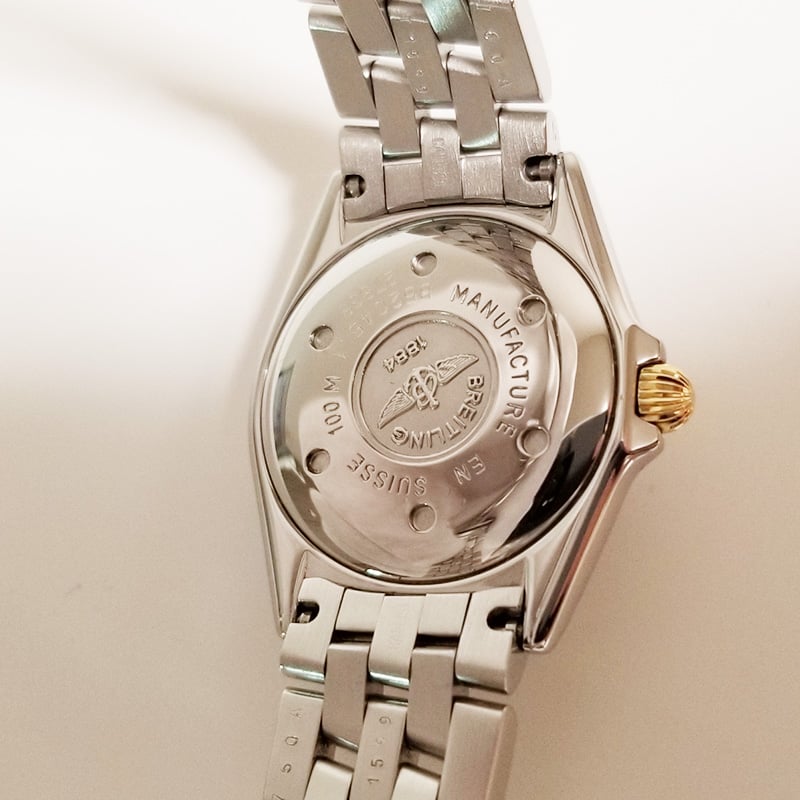 美品】ブライトリング レディース時計 カリスティーノ ビコロ B52045.1