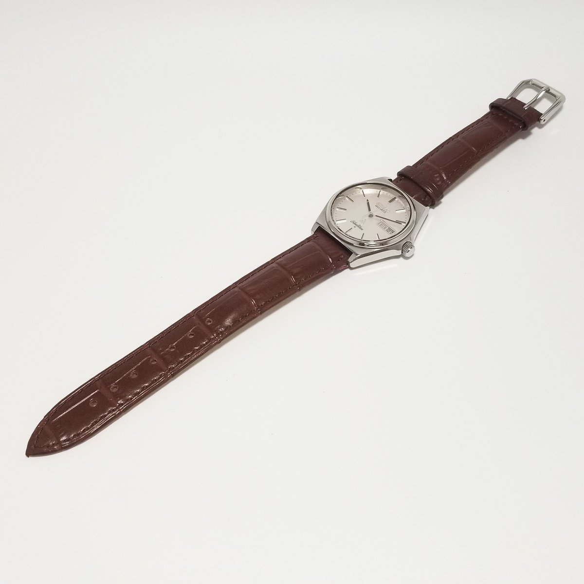 SEIKO】セイコー 腕時計 クォーツ 稼働 8229-8000 Silver Wave 新