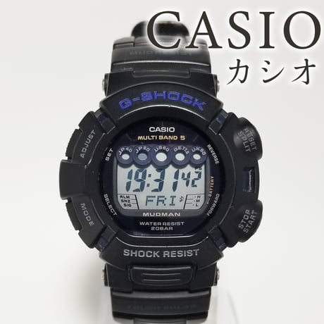 【CASIO】カシオ 腕時計 G-SHOCK Gショック タフソーラー GW-9025C 25周年記念モデル マッドマン【二次電池交換済】