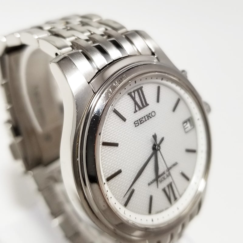 SEIKO】セイコー メンズ腕時計 ドルチェ ソーラー 7B22-0AR0 チタン 