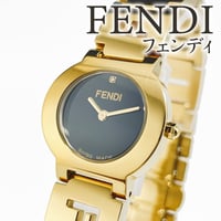 【FENDI】フェンディ 腕時計 ステラ クォーツ 稼働 3060L ゴールドカラー【電池交換済】