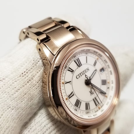 【CITIZEN】シチズン レディース腕時計 XC クロスシー ハッピーフライト 電波ソーラー EC1144-51W