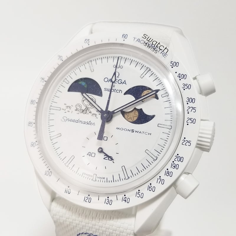Swatch×Omega】オメガ×スウォッチ ミッショントゥアースフェイズ