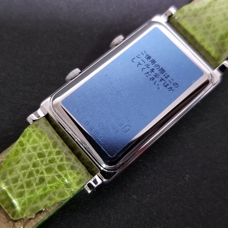 SEIKO】セイコー 腕時計 稼動品 ノイエ クォーツ 1EFW-5A00 ダブル