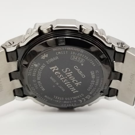 【CASIO】カシオ 腕時計 Gショック G-SHOCK フルメタル ソーラー デジタル GMW-B5000D-1JF Bluetooth 美品