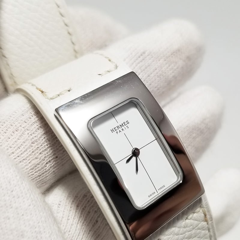 HERMES】エルメス レディース腕時計 シェルシュミディ クォーツ CM1