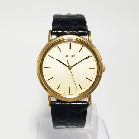 【SEIKO】セイコー 腕時計 ゴールドカラー クォーツ 7N01-0BH0 美品【電池交換済】