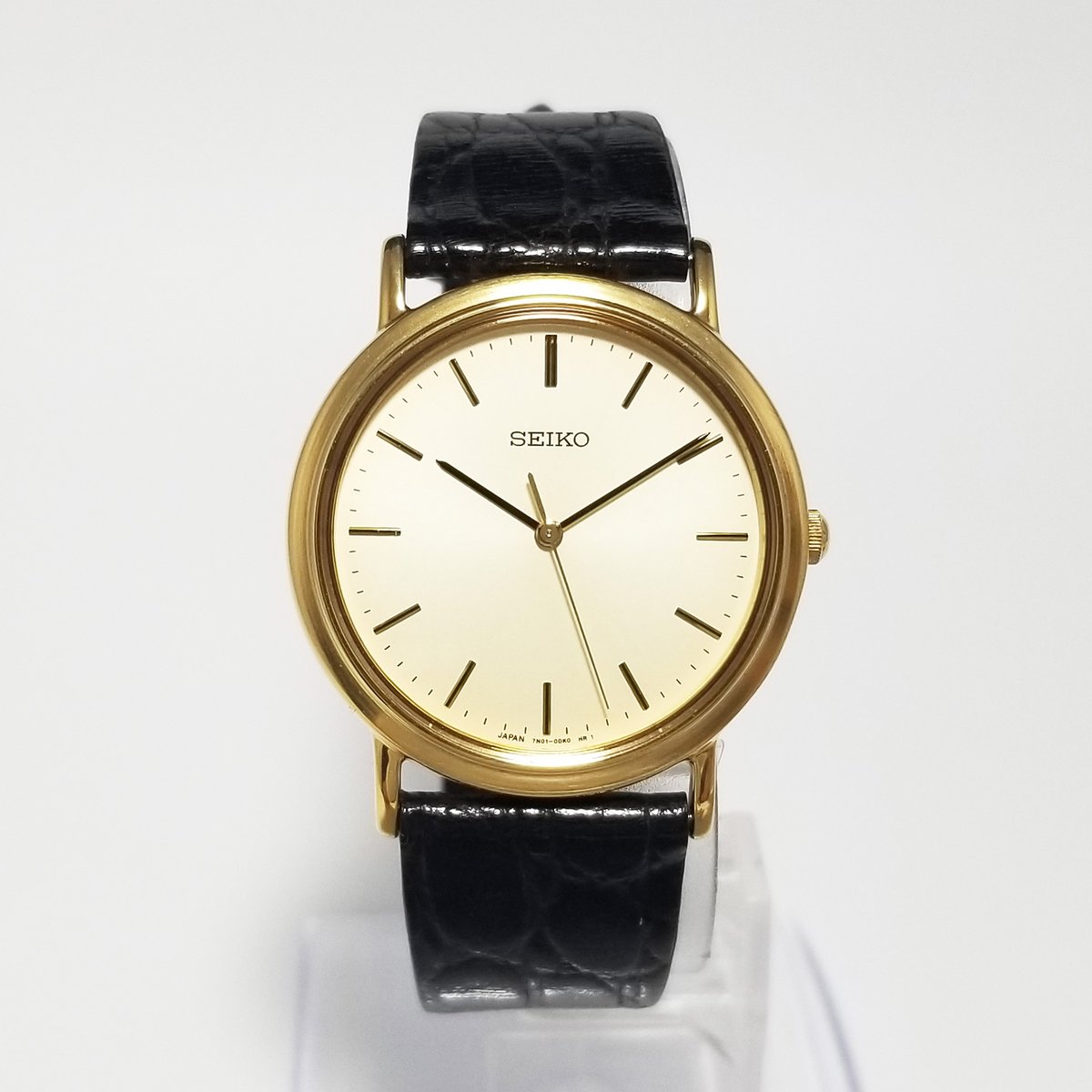 SEIKO】セイコー 腕時計 ゴールドカラー クォーツ 7N01-0BH0 美品