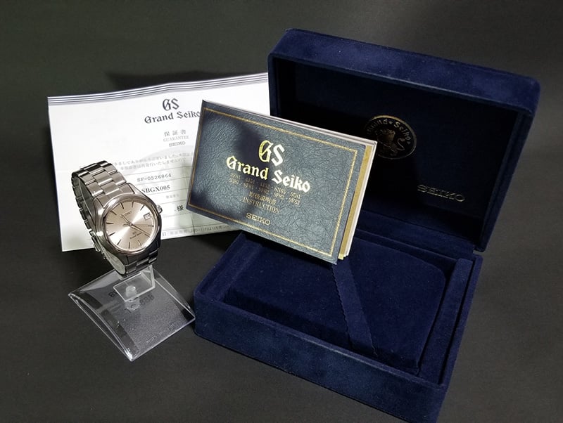 GRAND SEIKO】グランドセイコー SBGX005 9F62-0A10 クォーツ メン