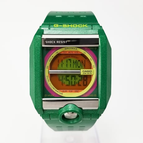 【CASIO】カシオ G-SHOCK Gショック G-8100D グリーン クォーツ【電池交換済 希少】